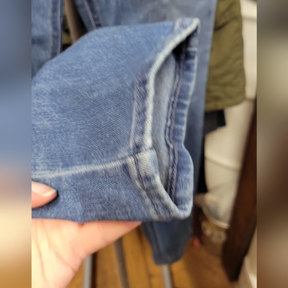 Old Navy High Rise Wow Straight Jeans Size 4 Petite - Picture 2 of 7